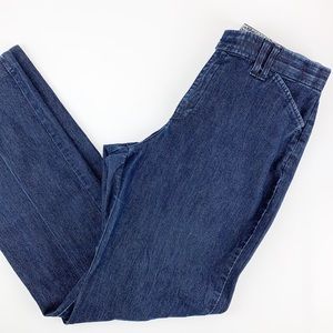 LEE Platinum Label Dark Wash Denim Trousers  Sz10